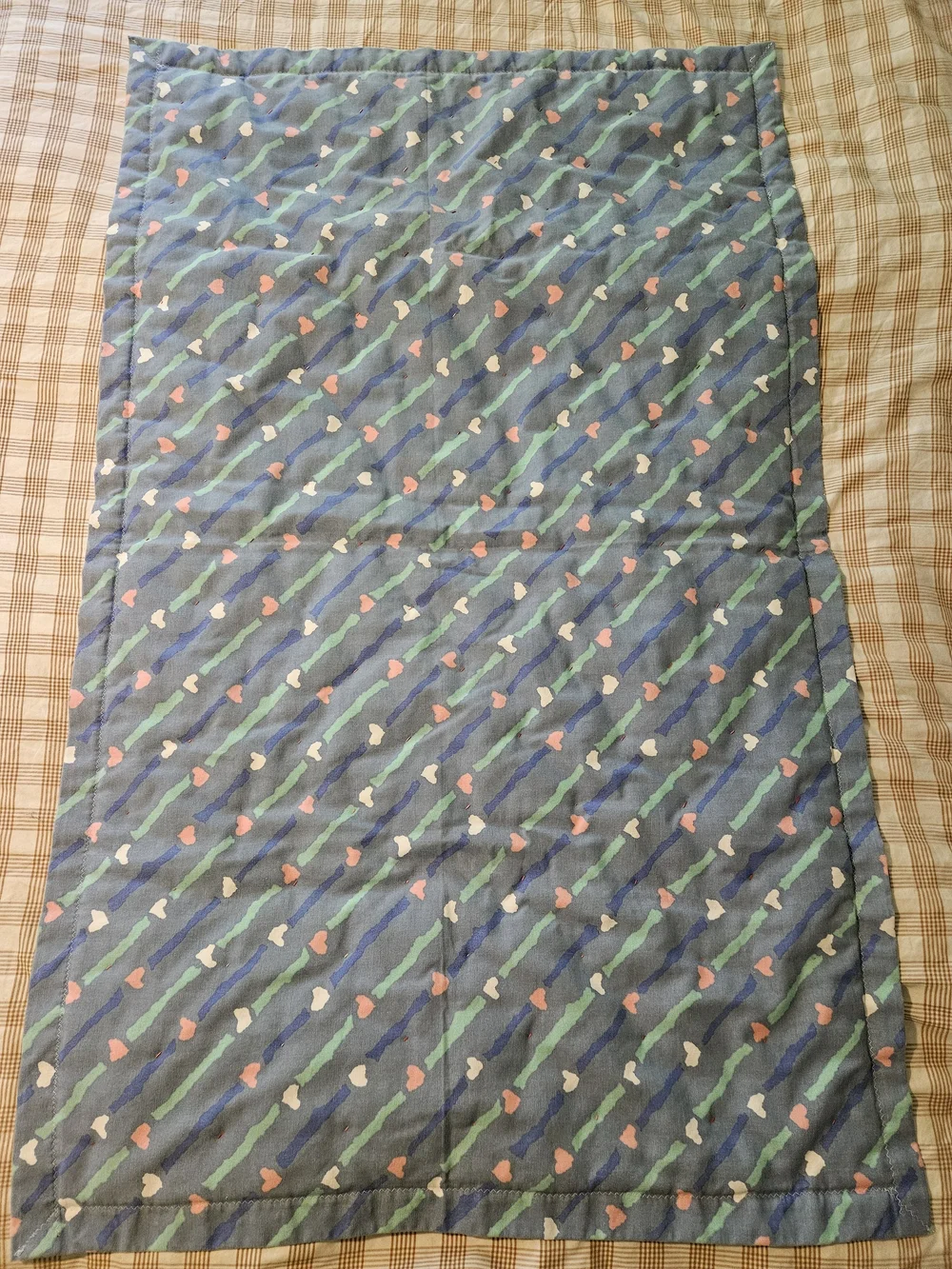 Handmade Multicolor Patchwork Quilt